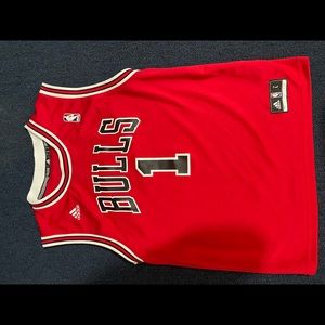 Derrick rose Bulls jersey